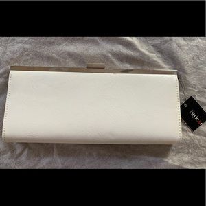 Macy’s Style &Co. vegan leather clutch
